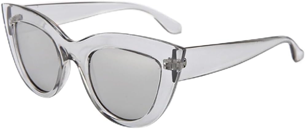 

Женские солнцезащитные очки «кошачий глаз», винтажные роскошные очки для мужчин, универсальные солнцезащитные очки с защитой от УФ-излучения UV400 TYUVIVO, Gray Silver