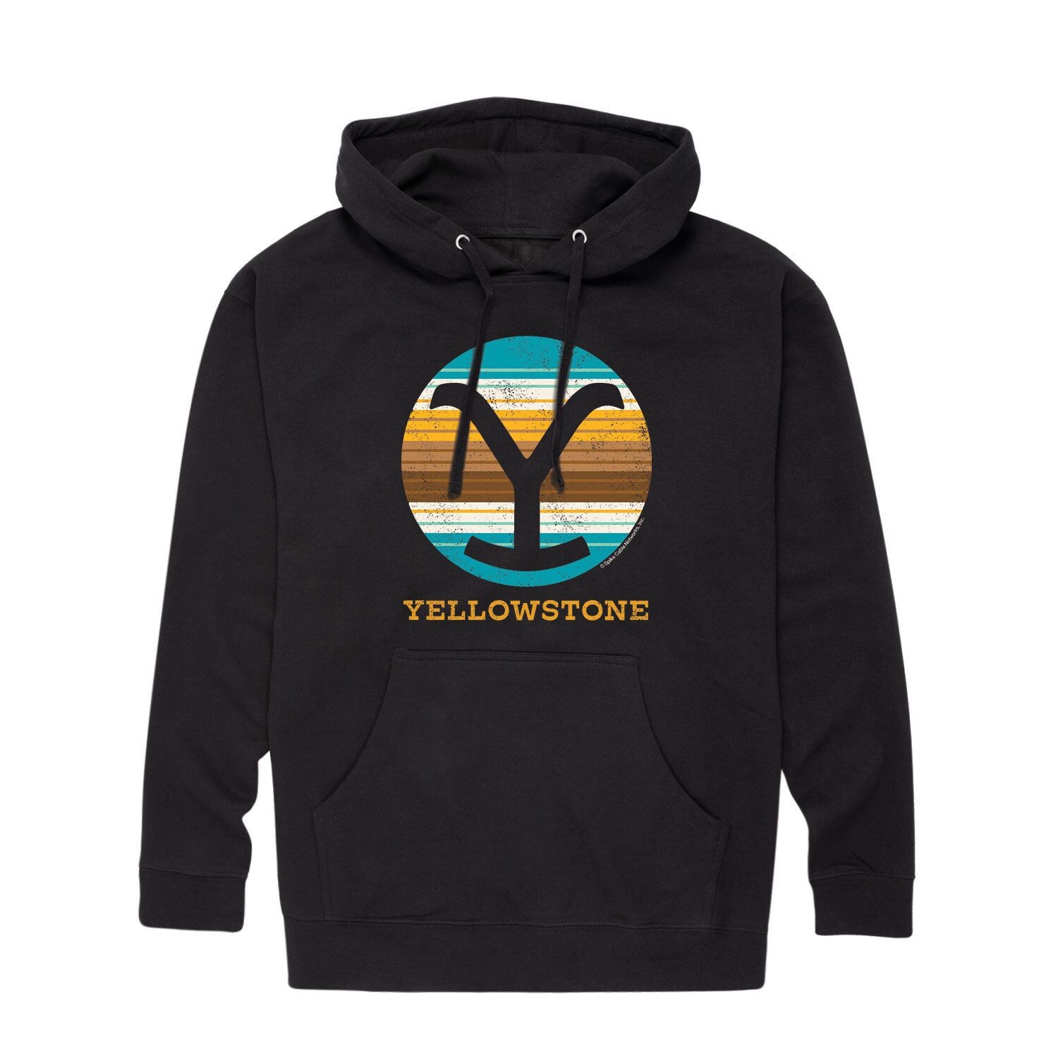 

Мужская толстовка с капюшоном Yellowstone Saddle Blanket Licensed Character