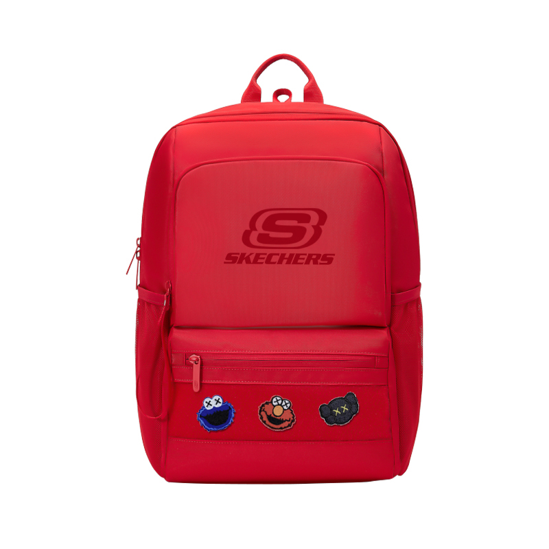 

Skechers Тканевый рюкзак унисекс разноцветный, Race Red (Sesame Street Hook-and-Loop)