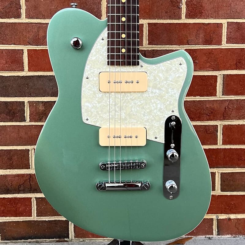 

Электрогитара Reverend Charger 290, Metallic Alpine, Korina Body, Roasted Maple Neck, Locking Tuners