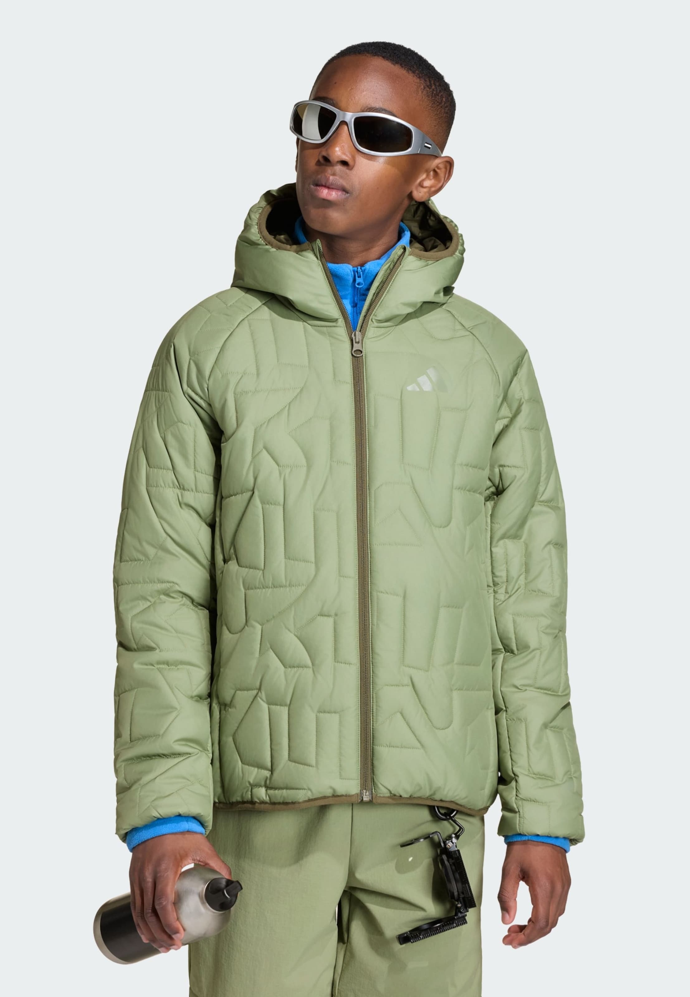 ADIDAS TERREX Куртка Outdoor 'Xperior' в цвете Pastel Green — фото 3