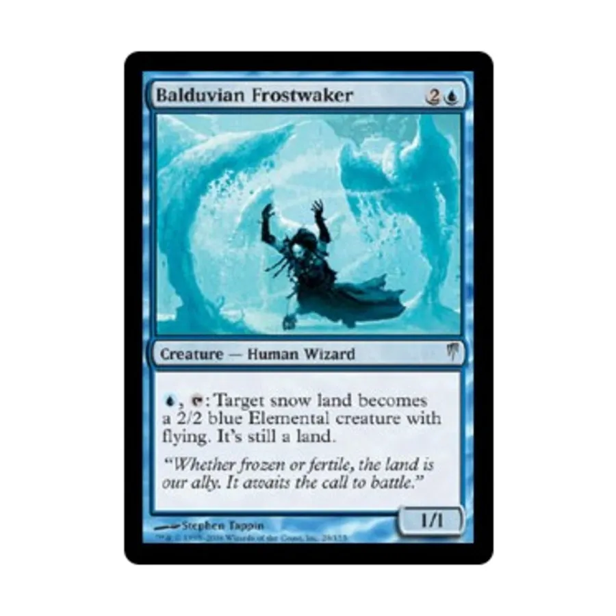 

CCG Балдувианский ледоход (U) (фольга), MTG - Coldsnap