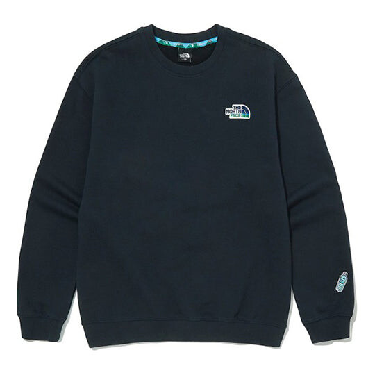

Свитер essential sweater 'black' The North Face, синий