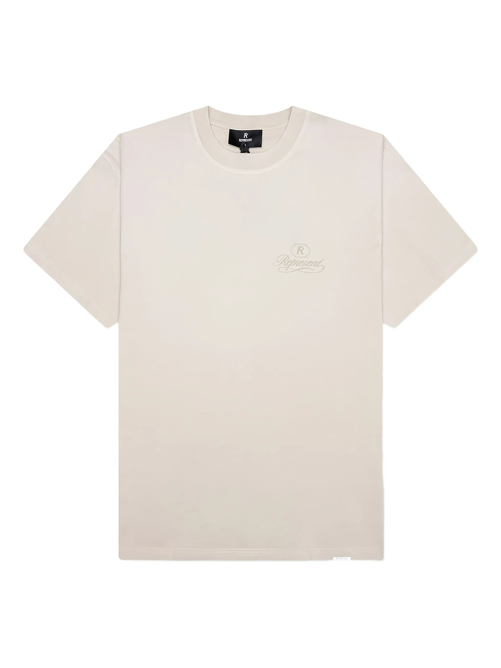 

Футболка с логотипом Represent, бежевый