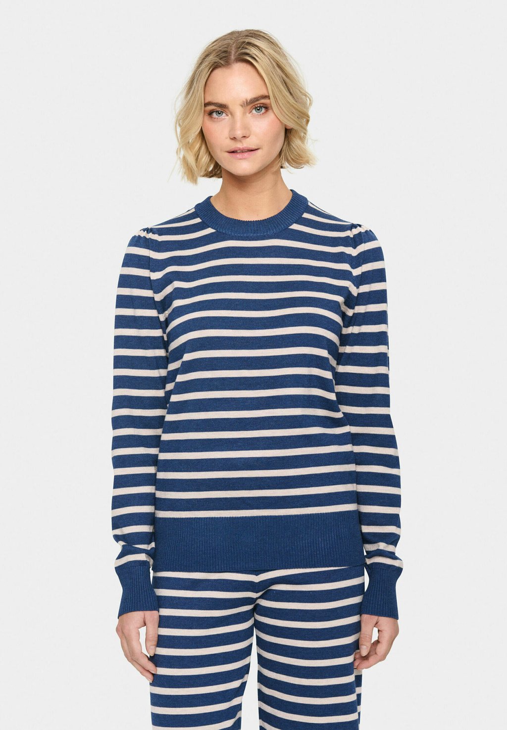 

Джемпер MILA STRIPED Saint Tropez, темно-синий