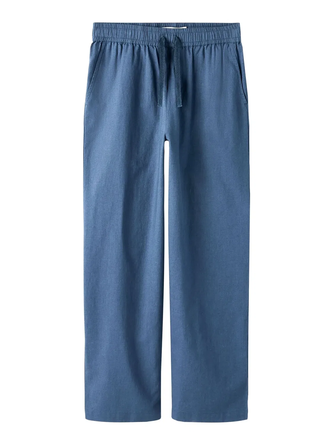 Спортивные штаны из ткани в клетку, Name it, vintage indigo