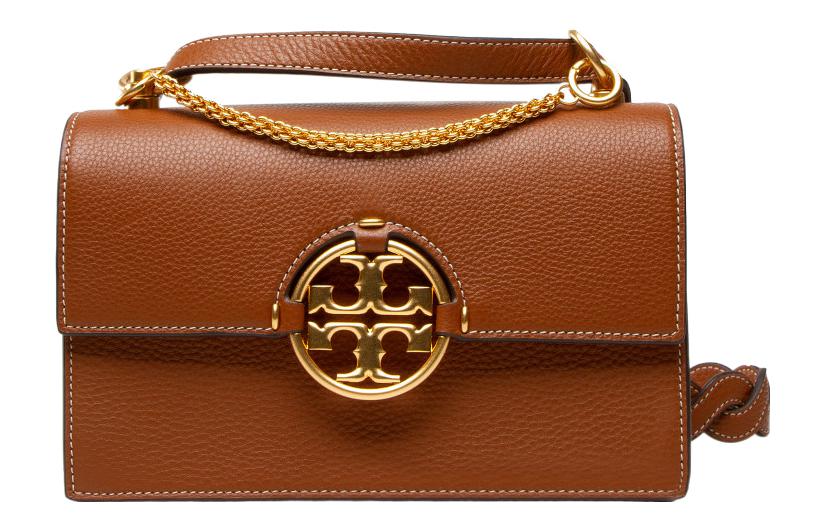 

Сумка через плечо Miller Cow из кожи, коричневый, TORY BURCH