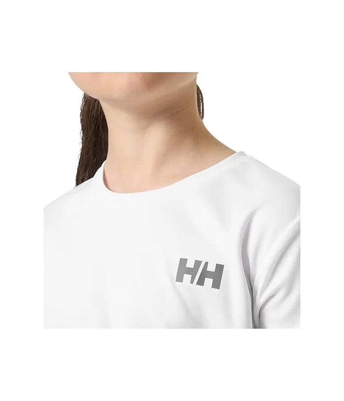 Футболка с длинным рукавом солнцезащитная Tech Long Sleeve Crew Helly Hansen Kids, Navy 1 — фото 3