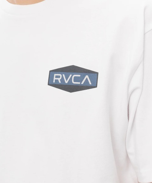 

Футболка с коротким рукавом, принт на спине RVCA, черный