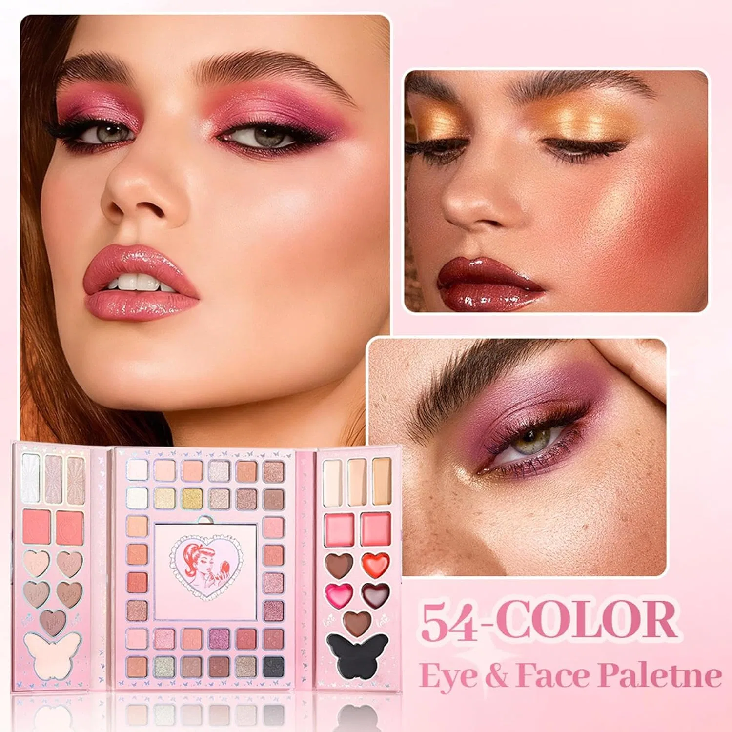 Набор для макияжа матовая палетка теней для век — фото 4