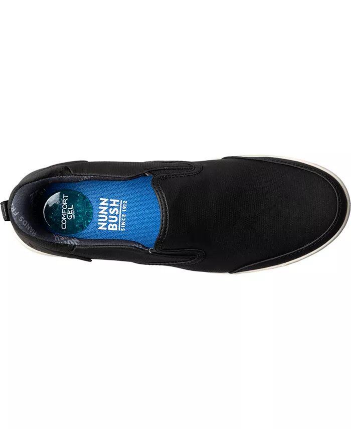 Мужские кроссовки Kore City Walk EZ Moc Toe Slip On Nunn Bush, черный — фото 4