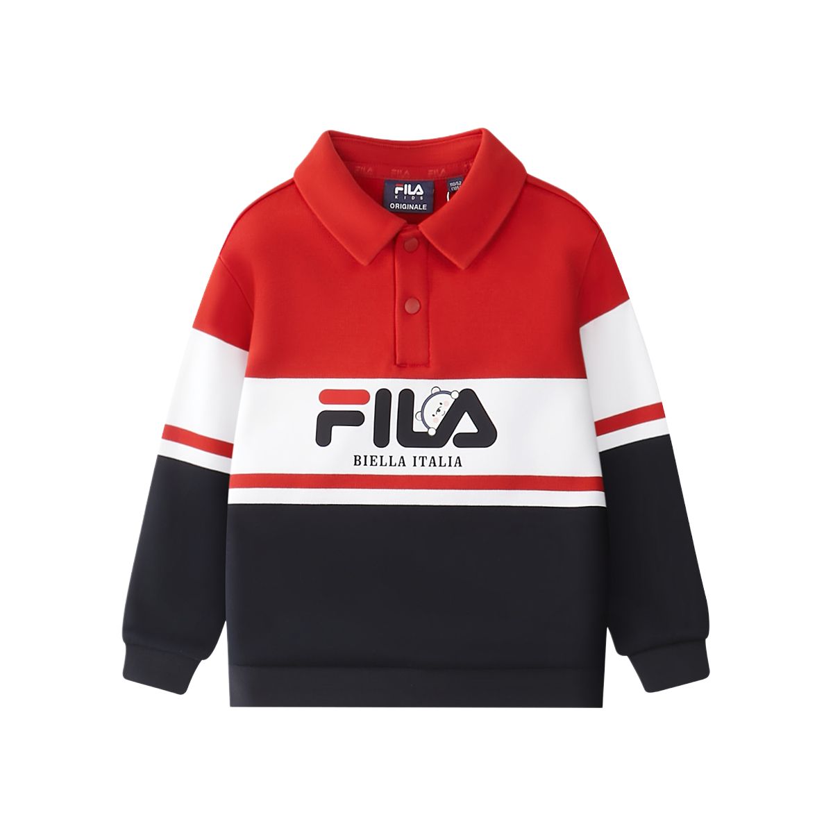 

Поло для детей 3-7 лет FILA KIDS, All Over Print