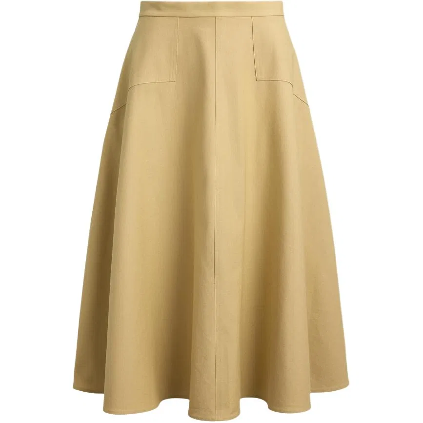 Юбка длинная Casual Polo Ralph Lauren Camel