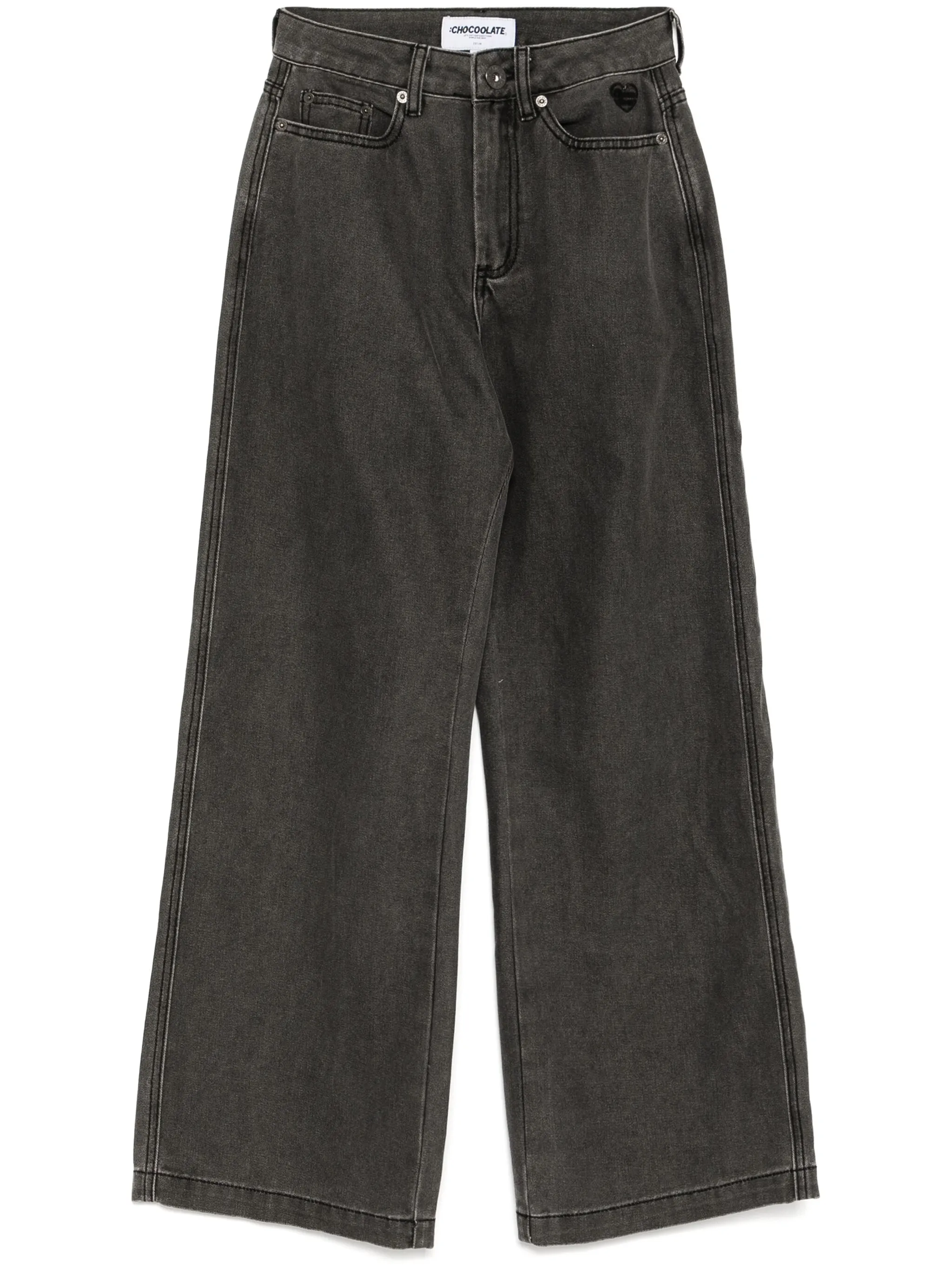 

Широкие джинсы Chocoolate, серый