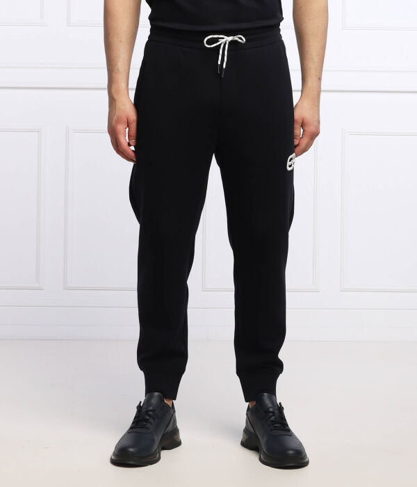 

Штаны спортивные Emporio Armani Regular Fit, синий / белый