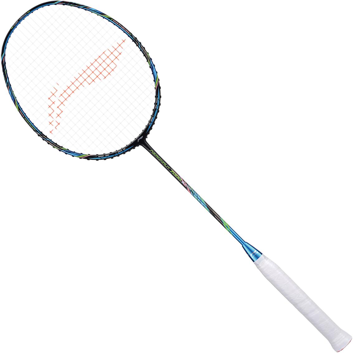 

LINING AN7000B ракетка для бадминтона Full Carbon, тип Control, универсальная, для защиты, профессиональная, 3U/G6, Black Blue