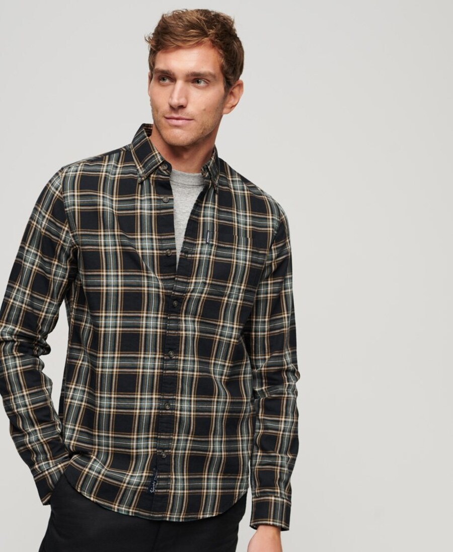 Рубашка на пуговицах классического кроя Superdry, Mixed colors — фото 2