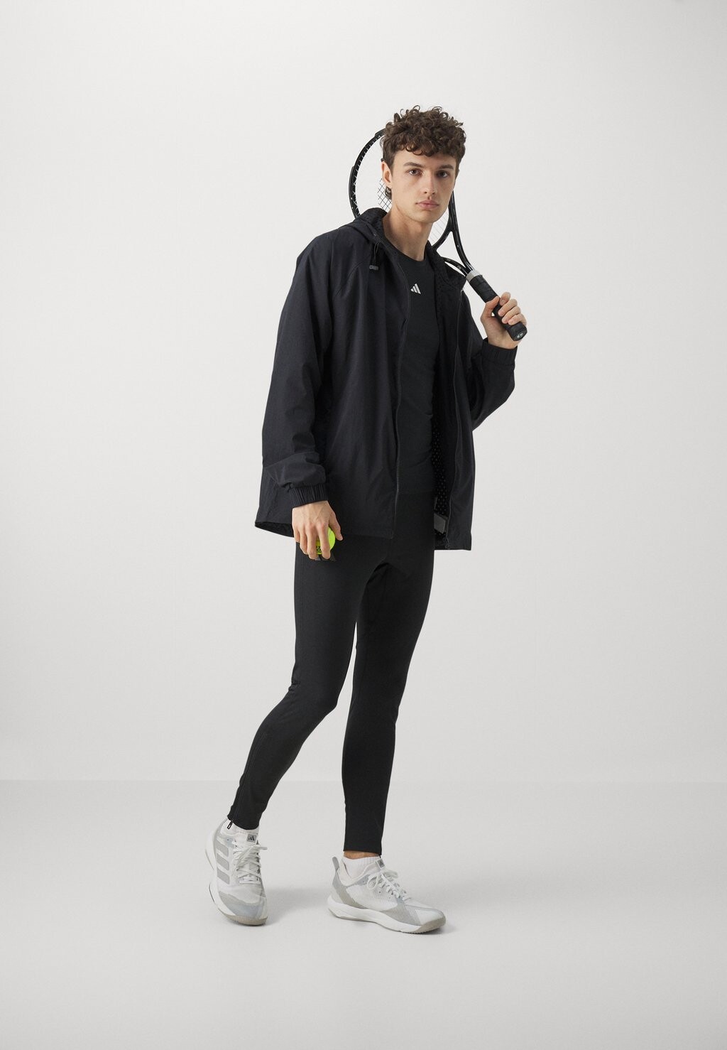 Тайтсы Adizero Adidas, черный — фото 2