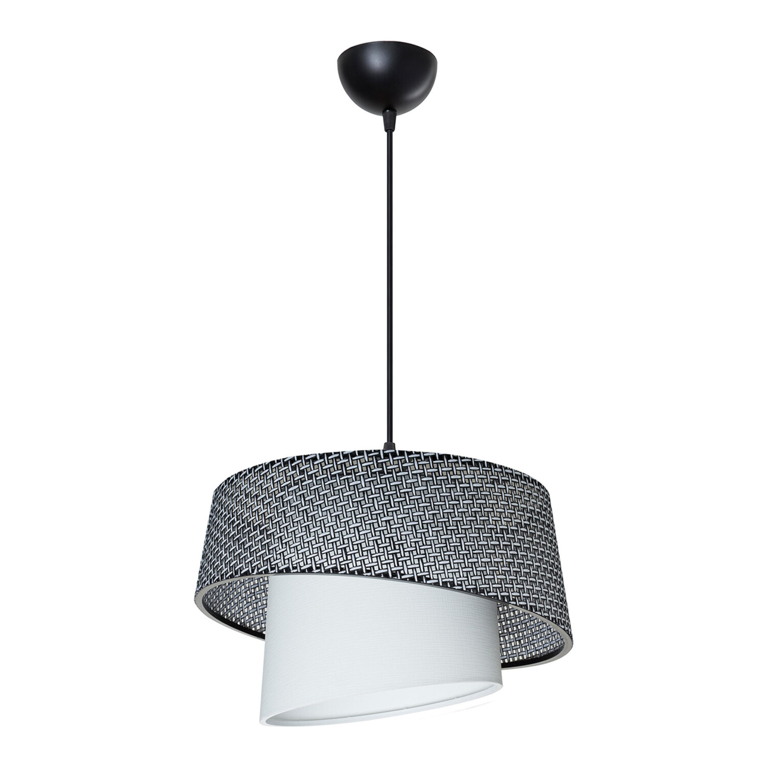 

Подвесной светильник lux.pro, 34x34x65 см, черно-белый