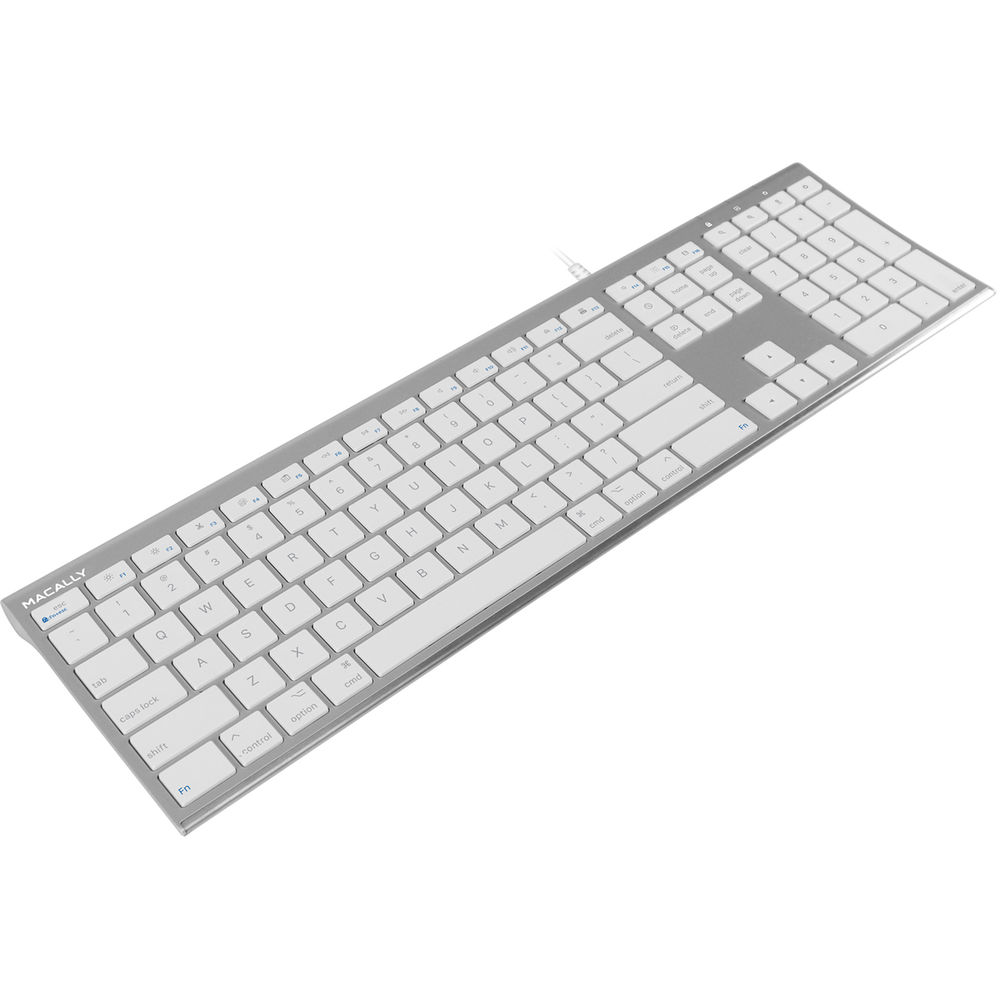 

Проводная USB-клавиатура Macally Ultra Slim (алюминий)