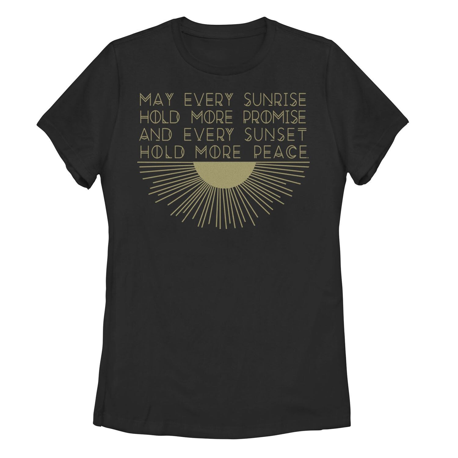 

Детская футболка May Every Sunrise Hold More Promise с принтом «Золотое солнце», Желтый, Детская футболка May Every Sunrise Hold More Promise с принтом «Золотое солнце»