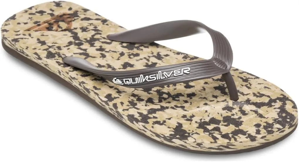 Мужские сандалии Quiksilver Molokai изготовлены из прочных материалов