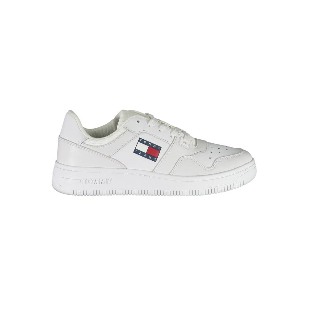 

Белые женские кроссовки из переработанного полиэстера Tommy Hilfiger