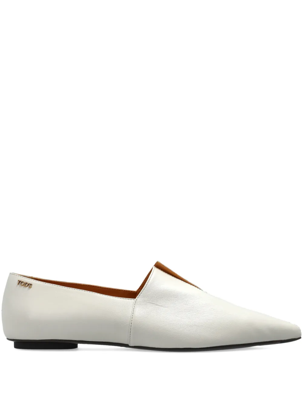 Туфли-лодочки с заостренным носком Tod'S, белый