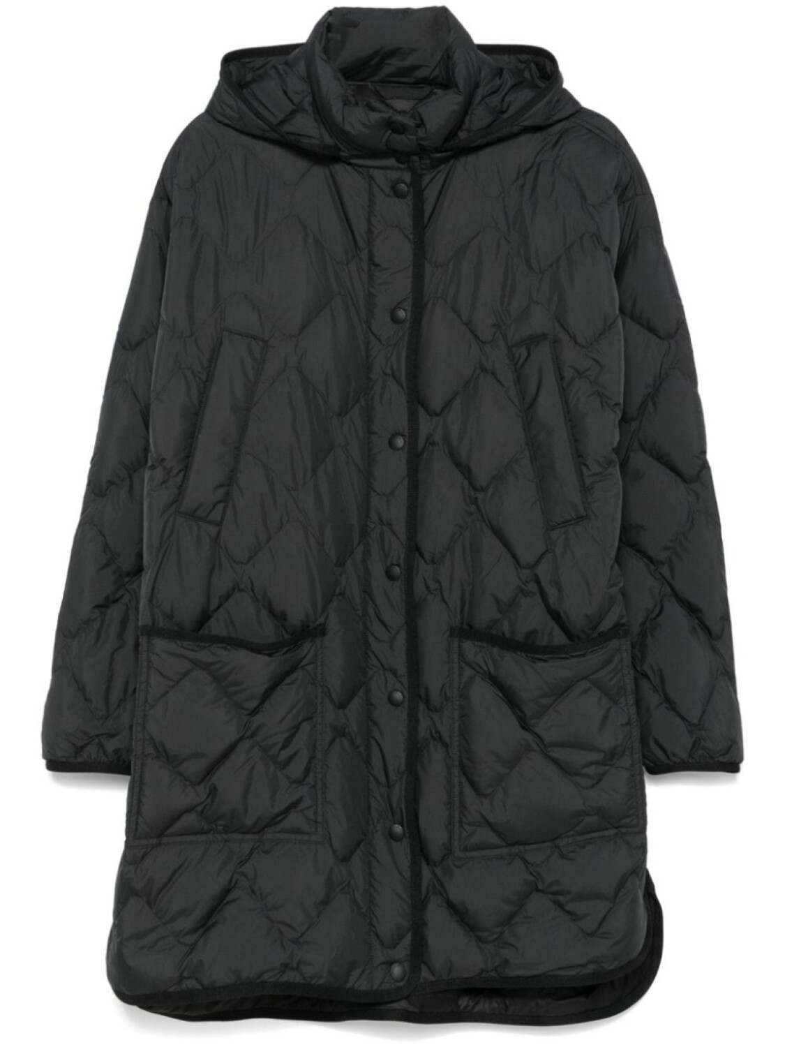 

Woolrich пальто Heritage Cape, черный