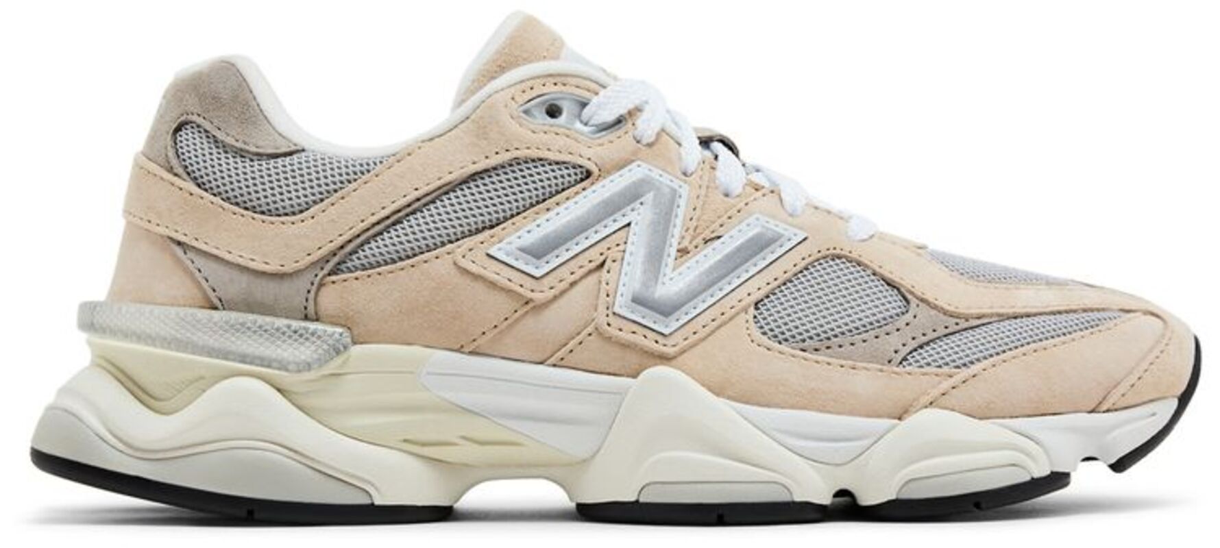 

Кроссовки New Balance 9060 Incense Raincloud Arid Stone, кремовый