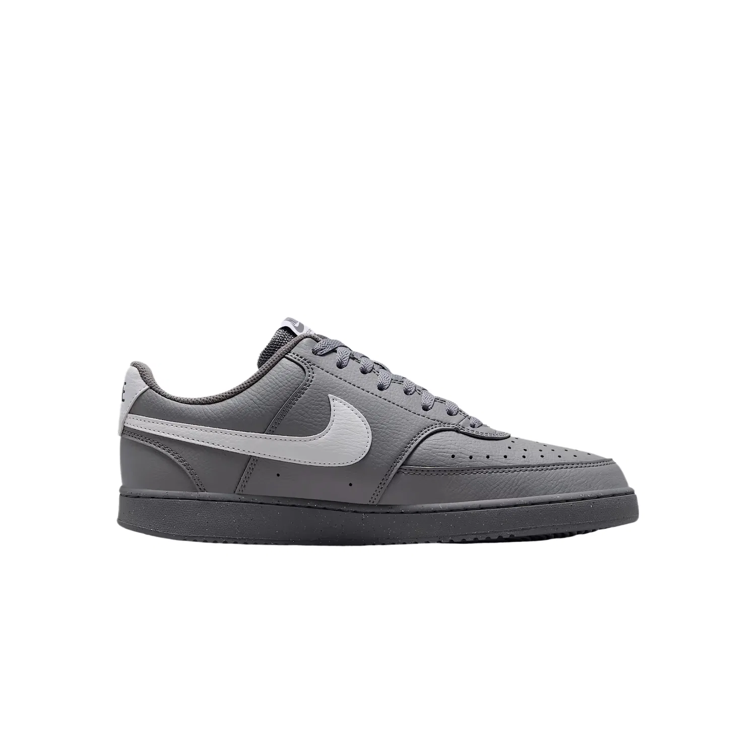 Кроссовки скейтбордические низкие Nike Tip Gray Black/White — фото 3
