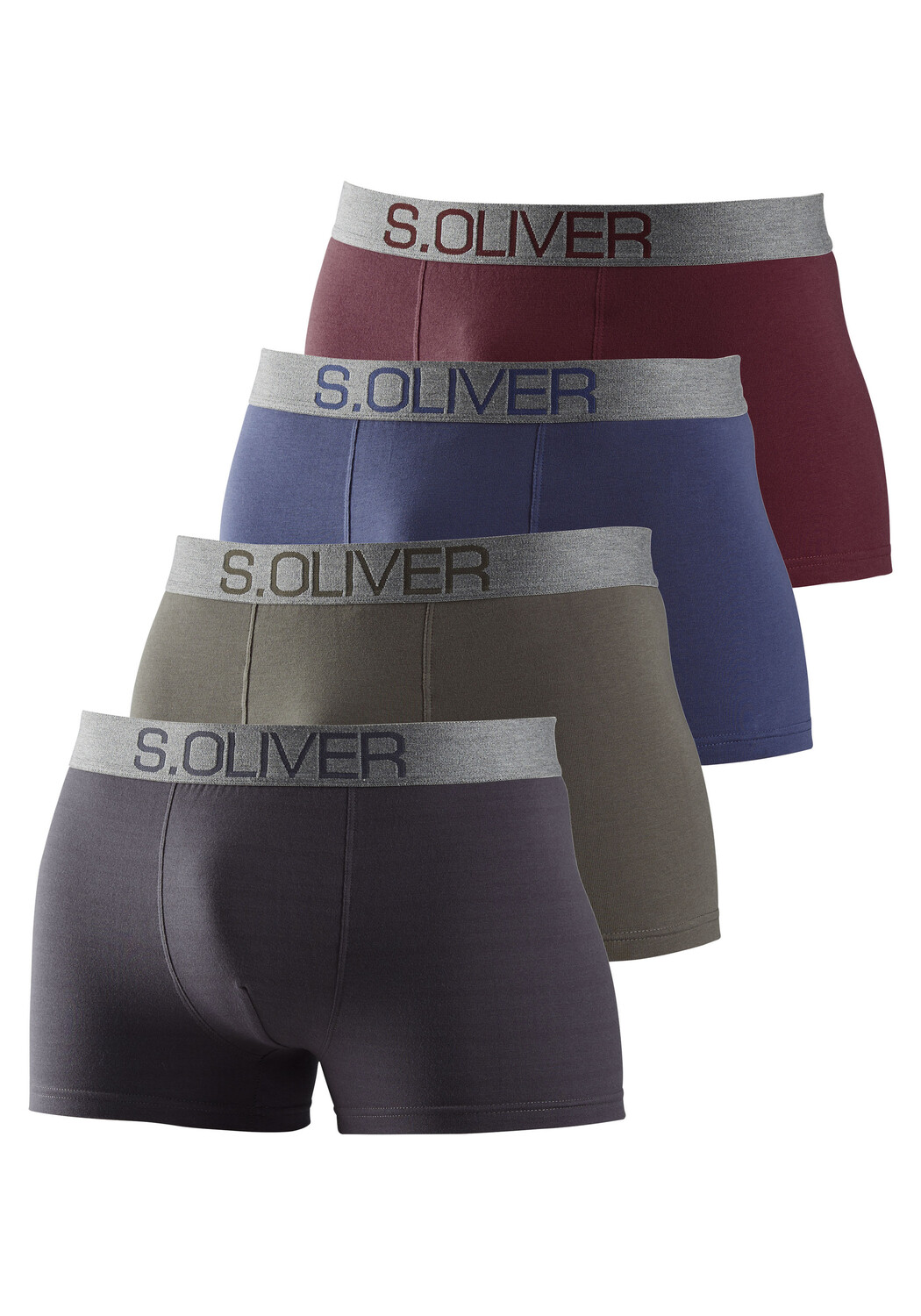 

Боксеры S Oliver Boxer, цвет bordeaux / marine / khaki / anthrazit