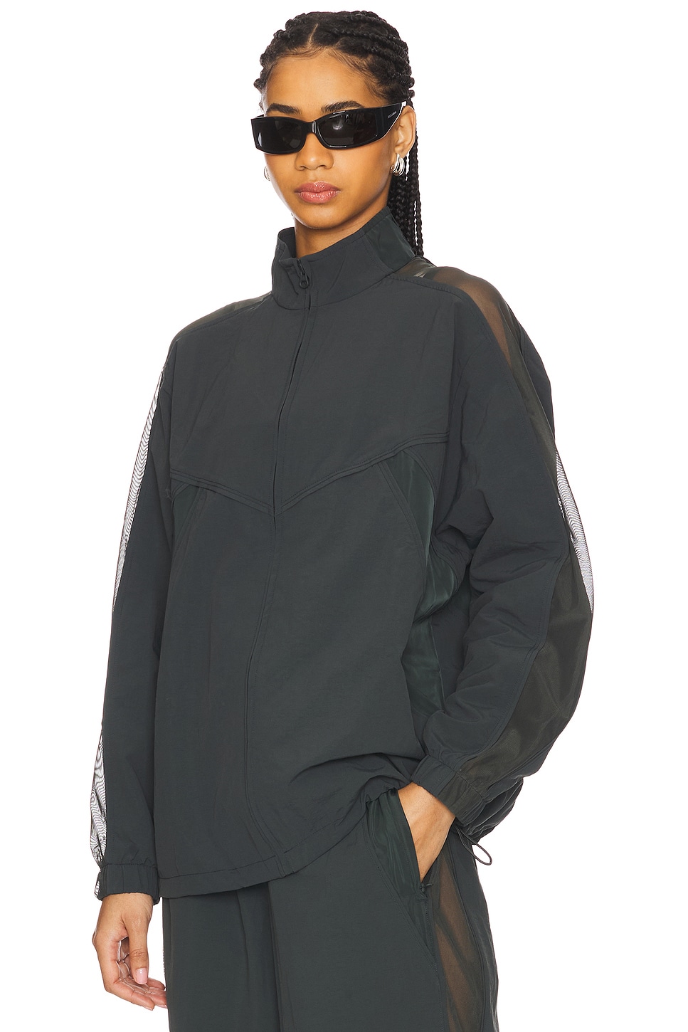 

Спортивная куртка на молнии Origin Alo, charcoal green