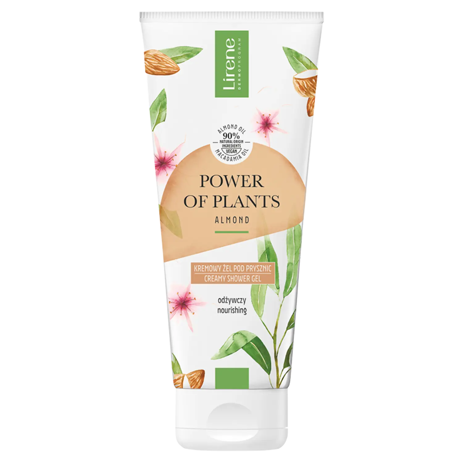

Крем-гель для душа Lirene Power Of Plants, 200 мл