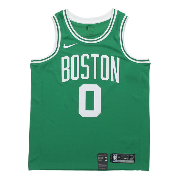 

Майка Nike NBA Team limited Jersey SW Fan Edition Boston Celtics Tatum 0 Green, зеленый