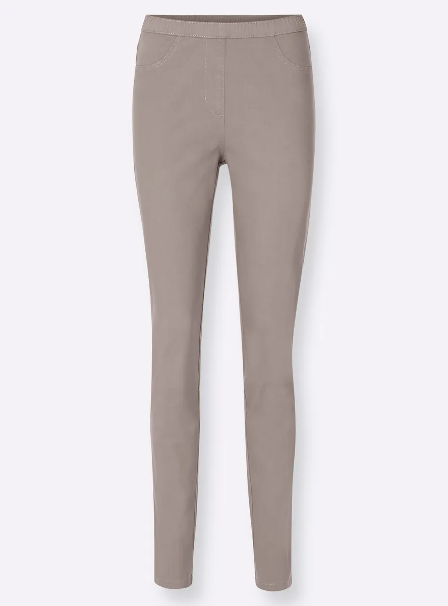 

Джинсы без застежки Classic Basics (1 шт.), коричневый