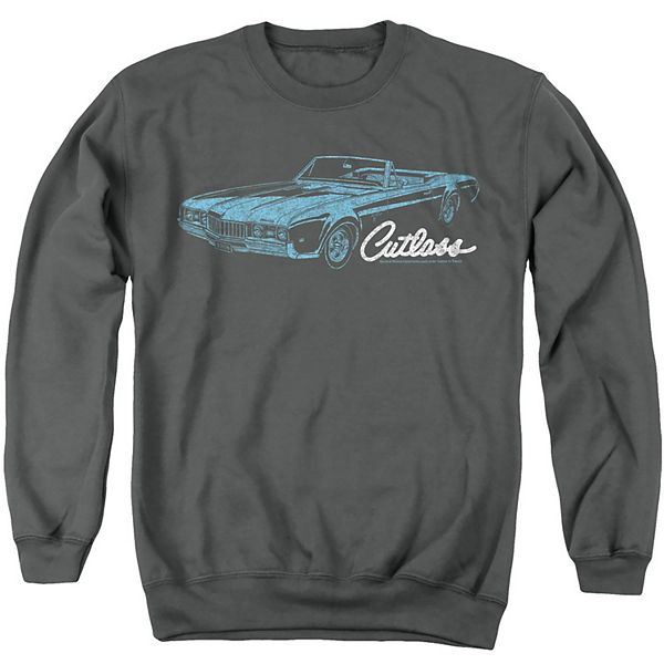 

Мужской свитшот Oldsmobile 68 Cutlass с принтом Licensed Character