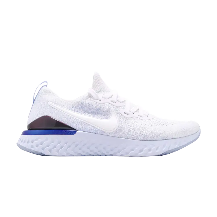 

Кроссовки Nike Epic React Flyknit 2 'Blue Tint', белый