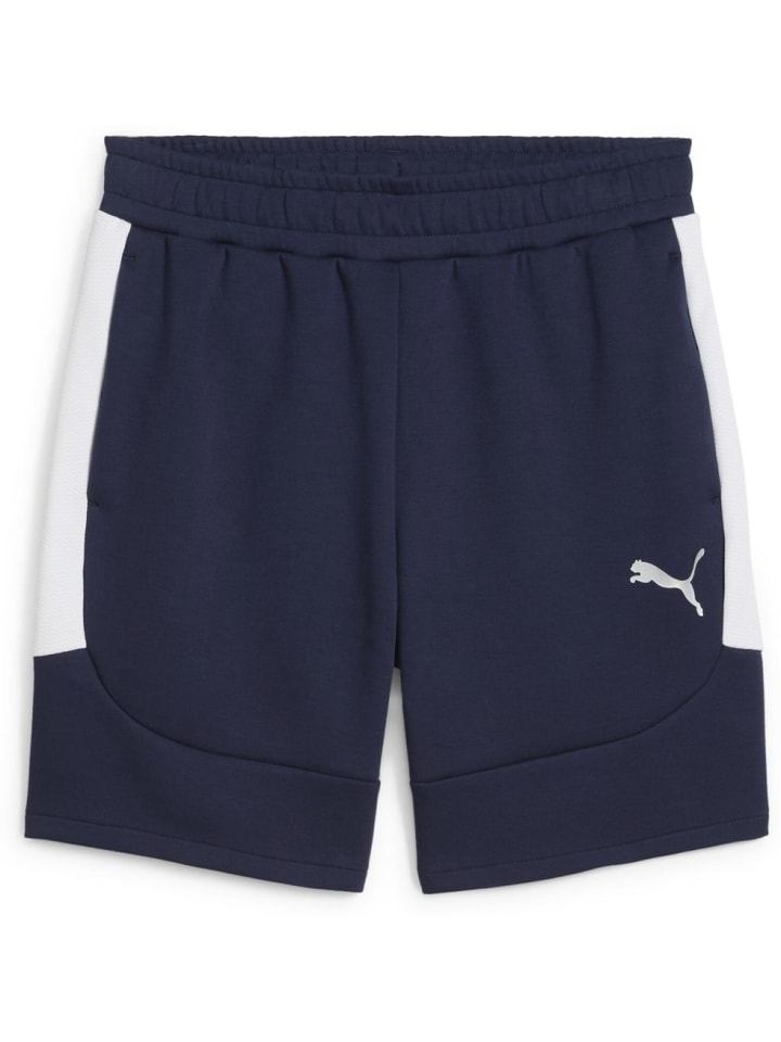 

Puma Спортивные брюки "TeamEVOSTRIPE Shorts" синего цвета