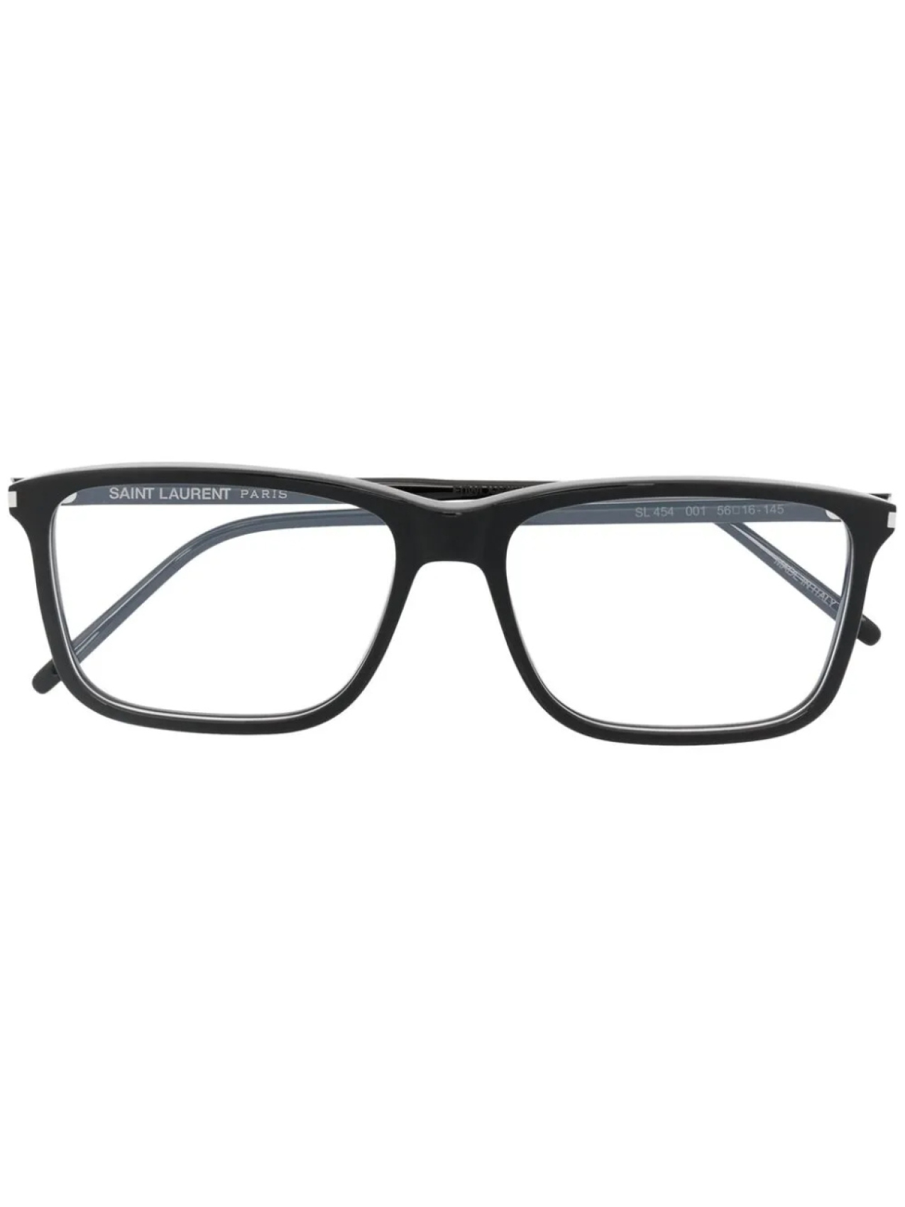 

Очки SL454 в квадратной оправе Saint Laurent Eyewear, черный