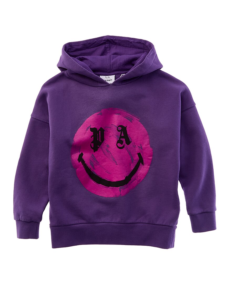 

Худи Palm Angels x Smiley Over, фиолетовый