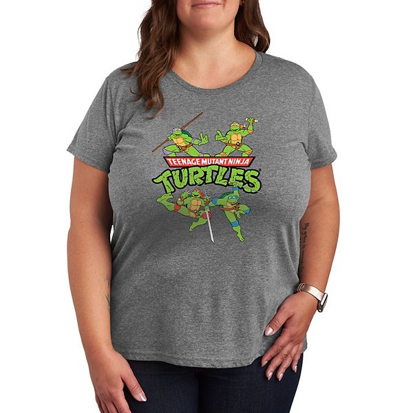 

Футболка с принтом Teenage Mutant Ninja Turtles plus size Licensed Character, Heather Gray, Бежевый, Футболка с принтом Teenage Mutant Ninja Turtles plus size Licensed Character, Heather Gray