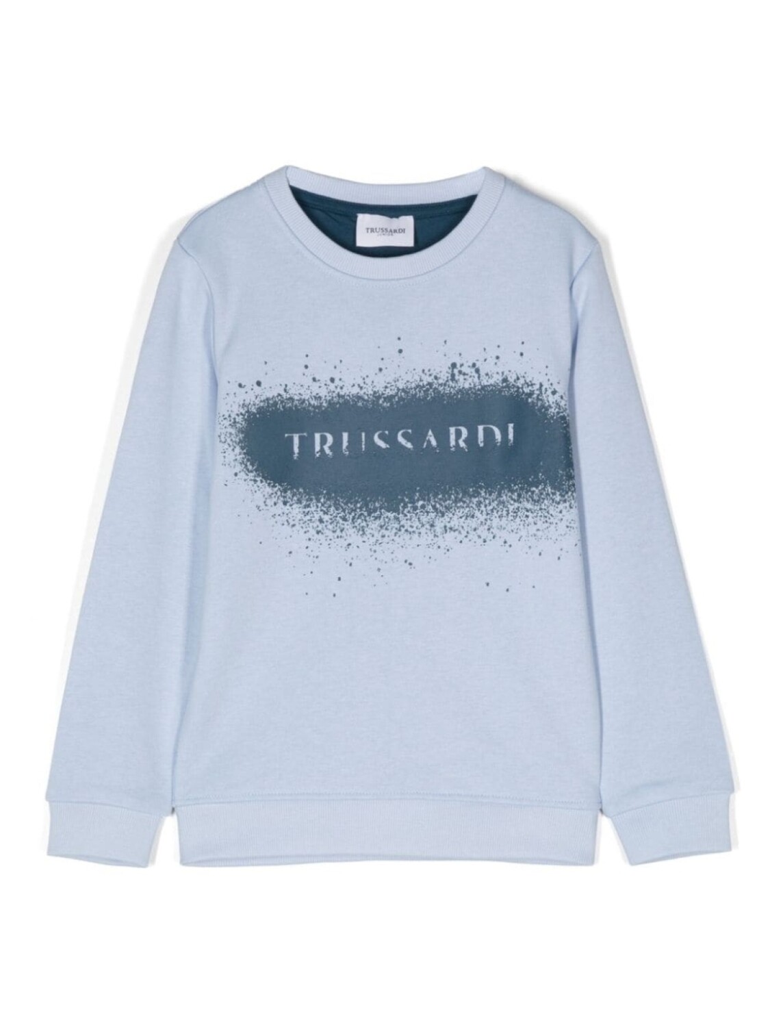 

TRUSSARDI JUNIOR толстовка с логотипом, синий