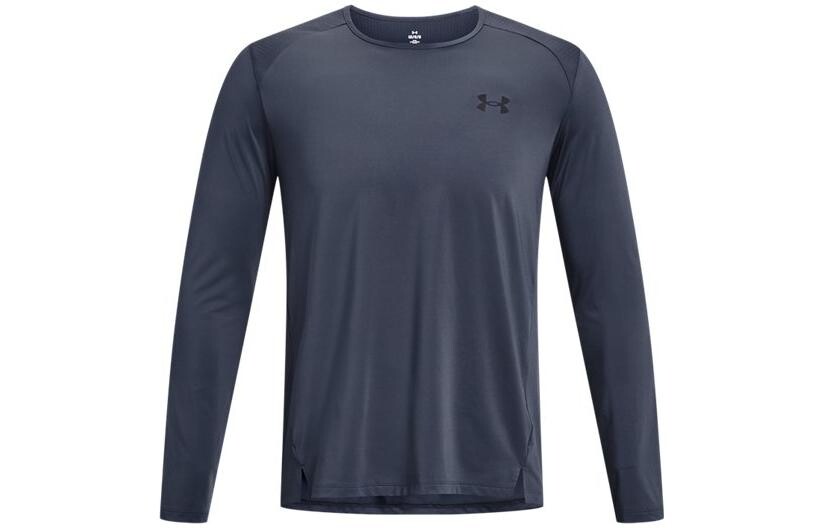 

Футболка мужская серая/синяя Under Armour, серый/синий