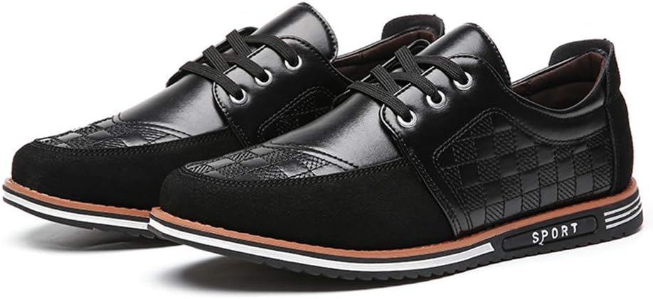 

Мужские классические лоферы, модные оксфорды-мокасины на шнуровке, с прострочкой, замшевые, удобные, повседневные, плоская подошва, кожаные, для бизнеса, вождения и офиса Asifn, черный