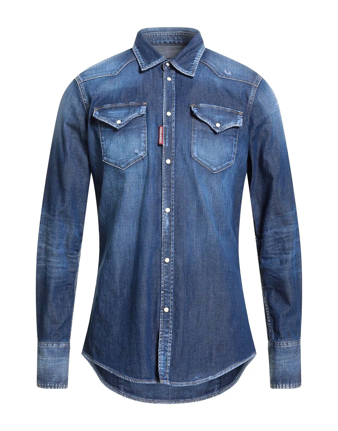 

Джинсовая рубашка Dsquared2, синий