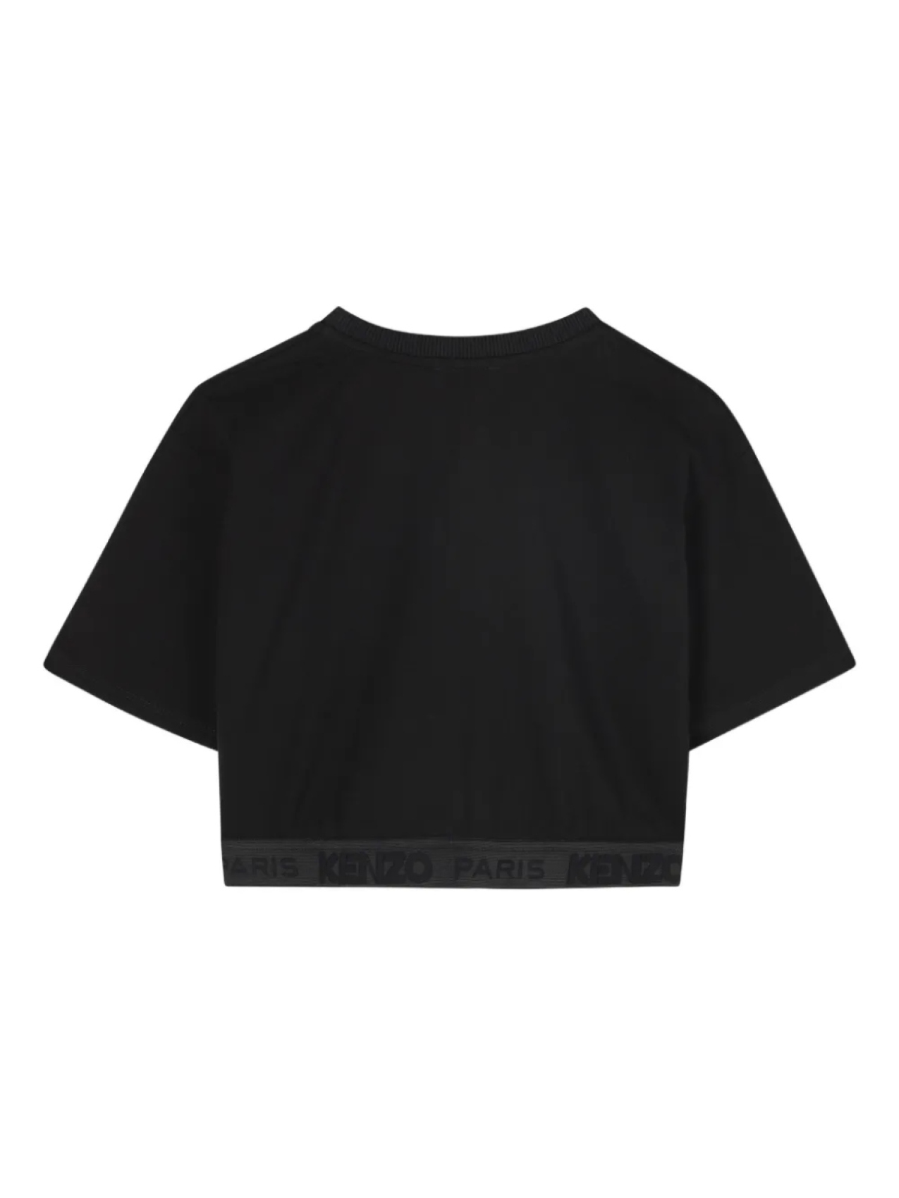 Kenzo Kids спортивный костюм с логотипом, черный — фото 4