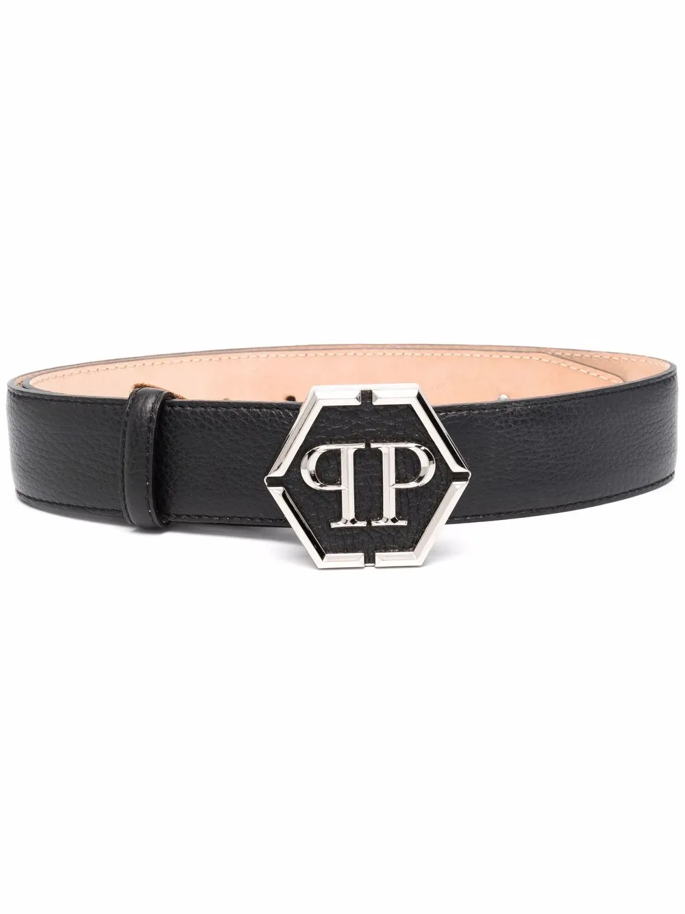 

Ремень с логотипом Philipp Plein, черный