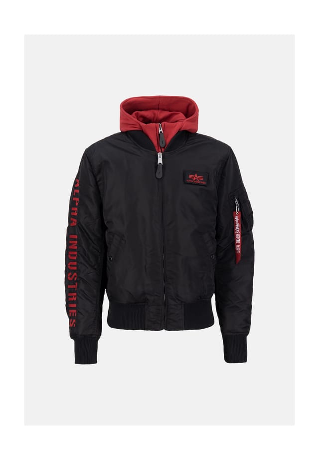 

Куртка бомбер куртка Alpha Industries, черный