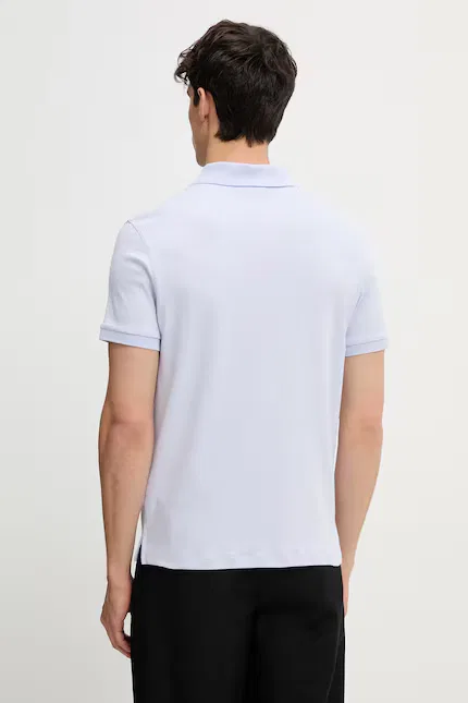 Футболка поло Calvin Klein, фиолетовый — фото 3